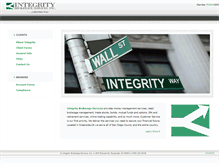 Tablet Screenshot of integrity-brokerage.com